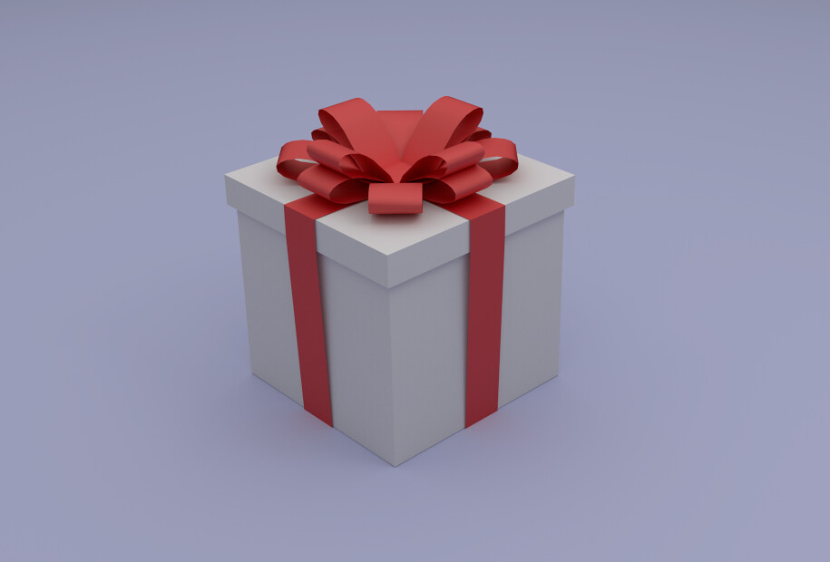 Rigid Box with Ribbon Handle